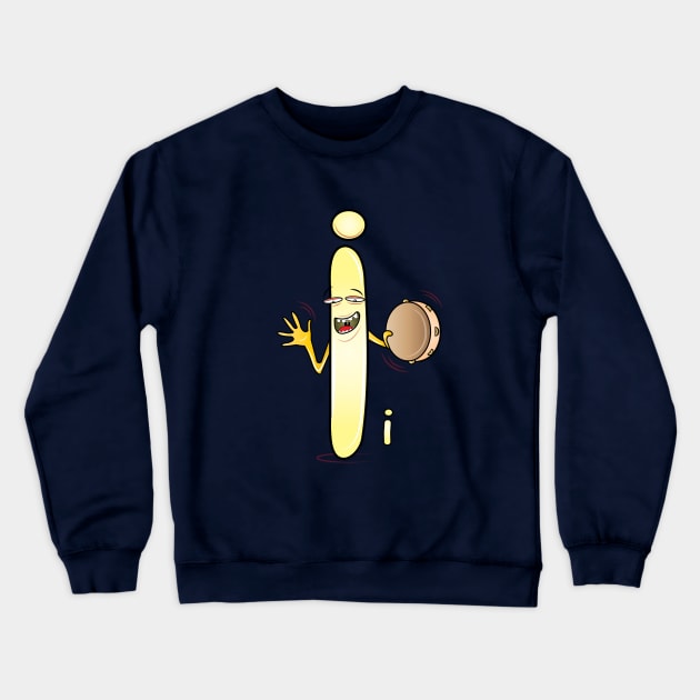 Funny Alphabet Lore Letter I Crewneck Sweatshirt by ArticArtac